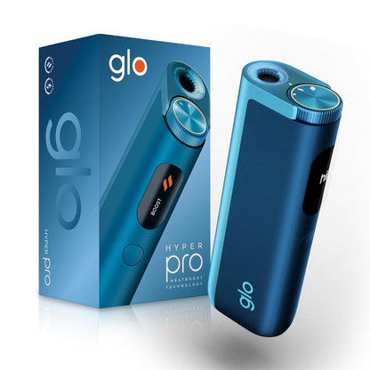 Glo Hyper Pro 加熱煙主機｜官方正品・顯示螢幕＋加速模式｜日本熱銷加熱菸主機（適用七星MEVIUS、駱駝CAMEL、EVO 系列加熱煙彈）｜現貨秒發