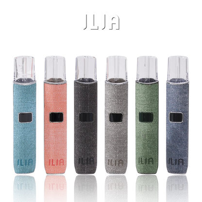 ILIA 哩亞布紋主機｜通用一代煙彈｜雙檔功率可調・LED數顯螢幕・Type-C快充-台灣現貨