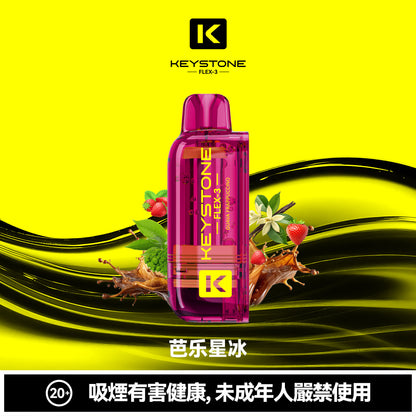 鑰石 25000口 換彈式電子煙｜可視油倉＋1100mAh超大電池｜買煙彈送主機-VAKA糖果雲煙館