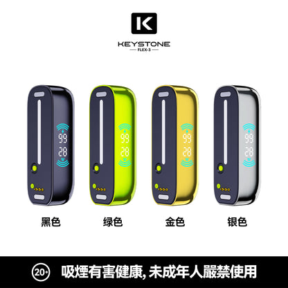 鑰石 25000口 換彈式電子煙｜可視油倉＋1100mAh超大電池｜買煙彈送主機-VAKA糖果雲煙館