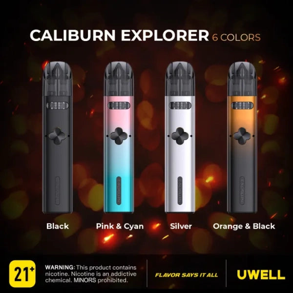 Uwell Caliburn EXPLORER POD 探索者注油主機｜雙艙注油設計｜32W輸出-台灣現貨