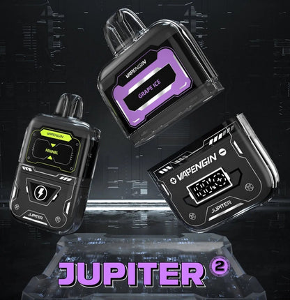 VAPENGIN 木星 JUPITER 6500口拋棄式電子煙｜長效續航設計｜潮流便攜外型｜多款特色風味選擇-VAKA糖果雲煙館