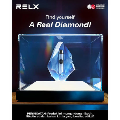 RELX PRIME KIT 悅刻注油式主機｜35W智能調節｜1000mAh大容量電池｜LED螢幕顯示｜可調氣流電子煙設備-台灣現貨
