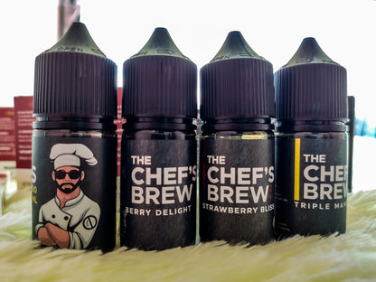 廚師佳釀 CHEF'S BREW 煙油 30ML｜美式調香電子煙油｜水果甜點飲品風味推薦-VAKA糖果雲煙館