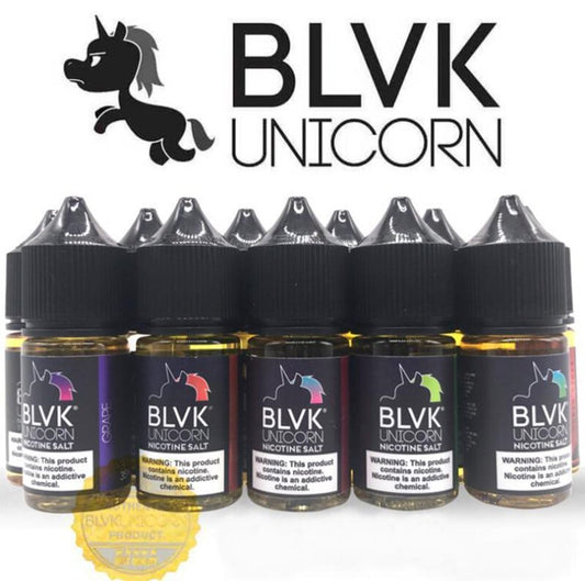 BLVK 獨角獸煙油 60ML｜BLVK Unicorn 美國原裝進口小煙油｜水果冰感甜品風味電子煙油推薦-VAKA糖果雲煙館
