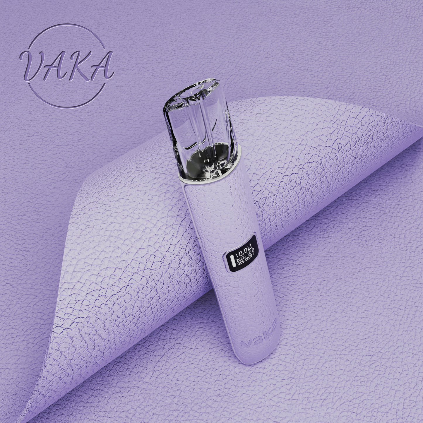 VAKA 皮革主機｜高級皮革質感｜雙檔功率調節｜LED電量顯示｜Type-C 快充｜通用一代煙彈-台灣現貨