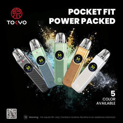 TOKYO TIKO MOD 東京帝刻菸油套裝｜智慧螢幕注油主機 霧化套裝-台灣現貨