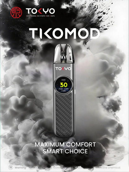 TOKYO TIKO MOD 東京帝刻菸油套裝｜智慧螢幕注油主機 霧化套裝-台灣現貨