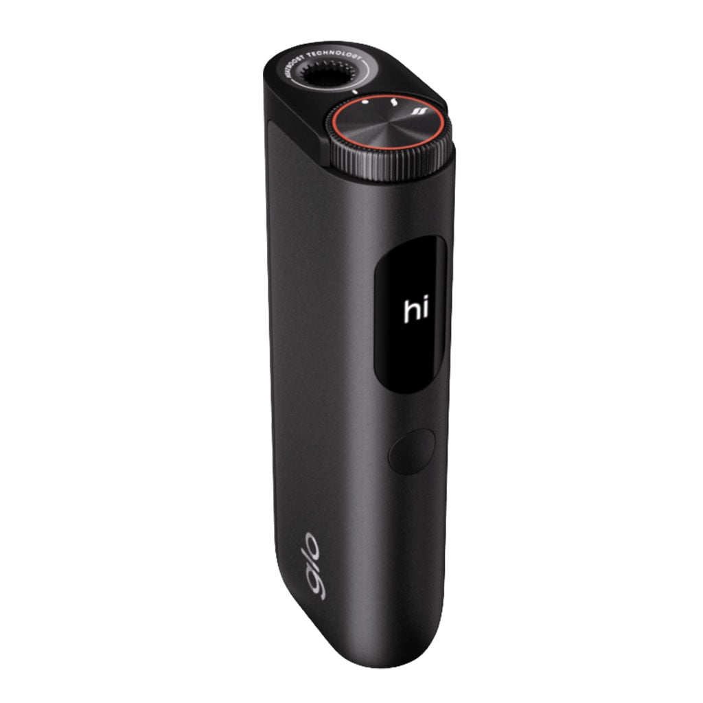 Glo Hyper Pro 加熱煙主機｜官方正品・顯示螢幕＋加速模式｜日本熱銷加熱菸主機（適用七星MEVIUS、駱駝CAMEL、EVO 系列加熱煙彈）｜現貨秒發