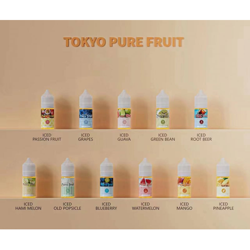 Pure Fruit 純粹果物煙油 30ML｜水果系列電子煙油｜天然果香風味 Vape Juice｜多口味煙油推薦-VAKA糖果雲煙館