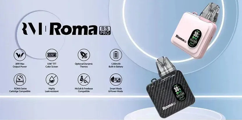ROMA RS PRO 小主機｜30W 智慧調節電子霧化主機(通用OXVA XLIM SQ PRO 小蠻牛)-台灣現貨