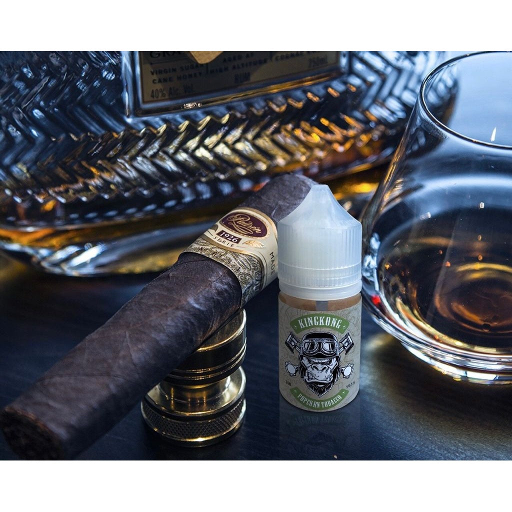 KINGKONG 金剛煙草系列 30ML 尼古丁鹽煙油｜經典醇厚煙草風味-VAKA糖果雲煙館