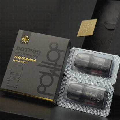 【DOTMOD 佩特里】Dotpod Pro / Lite通用空煙彈（一盒兩顆）｜原廠專用空倉芯體，多機型共用設計-台灣現貨秒發