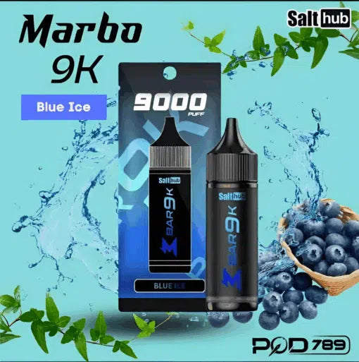 Marbo Bar 9000口拋棄式電子煙｜14ML大容量煙油｜Mesh網狀霧化芯｜MTL/DTL氣流調節｜Type-C充電一次性電子煙-VAKA糖果雲煙館