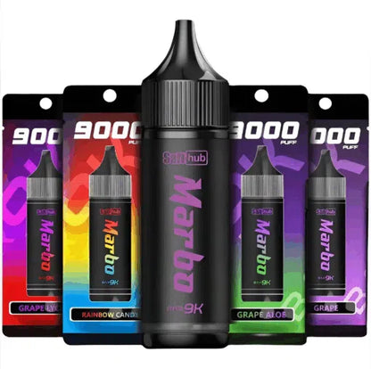 Marbo Bar 9000口拋棄式電子煙｜14ML大容量煙油｜Mesh網狀霧化芯｜MTL/DTL氣流調節｜Type-C充電一次性電子煙-VAKA糖果雲煙館