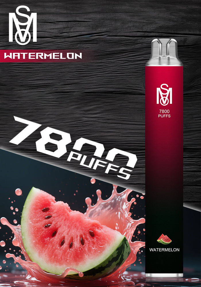 MSO爅嘶一次性電子煙 7800 Puffs 長效大容量拋棄式電子煙 多口味輕巧便攜款-VAKA糖果雲煙館