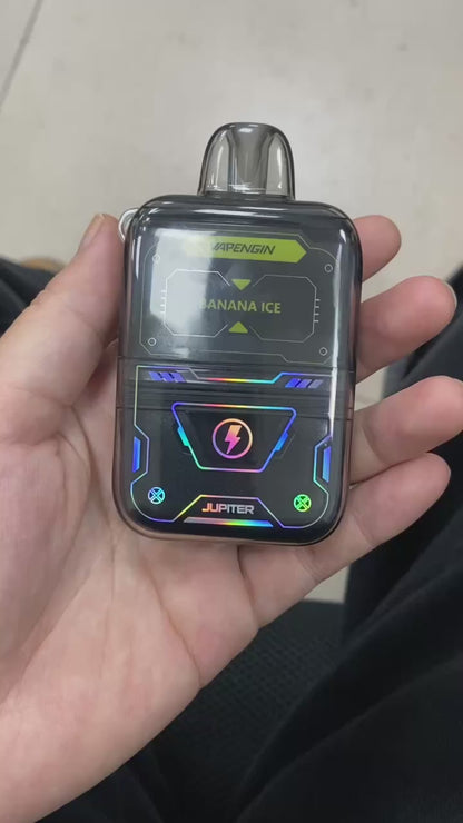 VAPENGIN 木星 JUPITER 6500口拋棄式電子煙｜長效續航設計｜潮流便攜外型｜多款特色風味選擇-VAKA糖果雲煙館